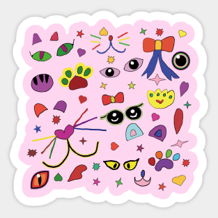 Cat Miaw Lovers Sticker